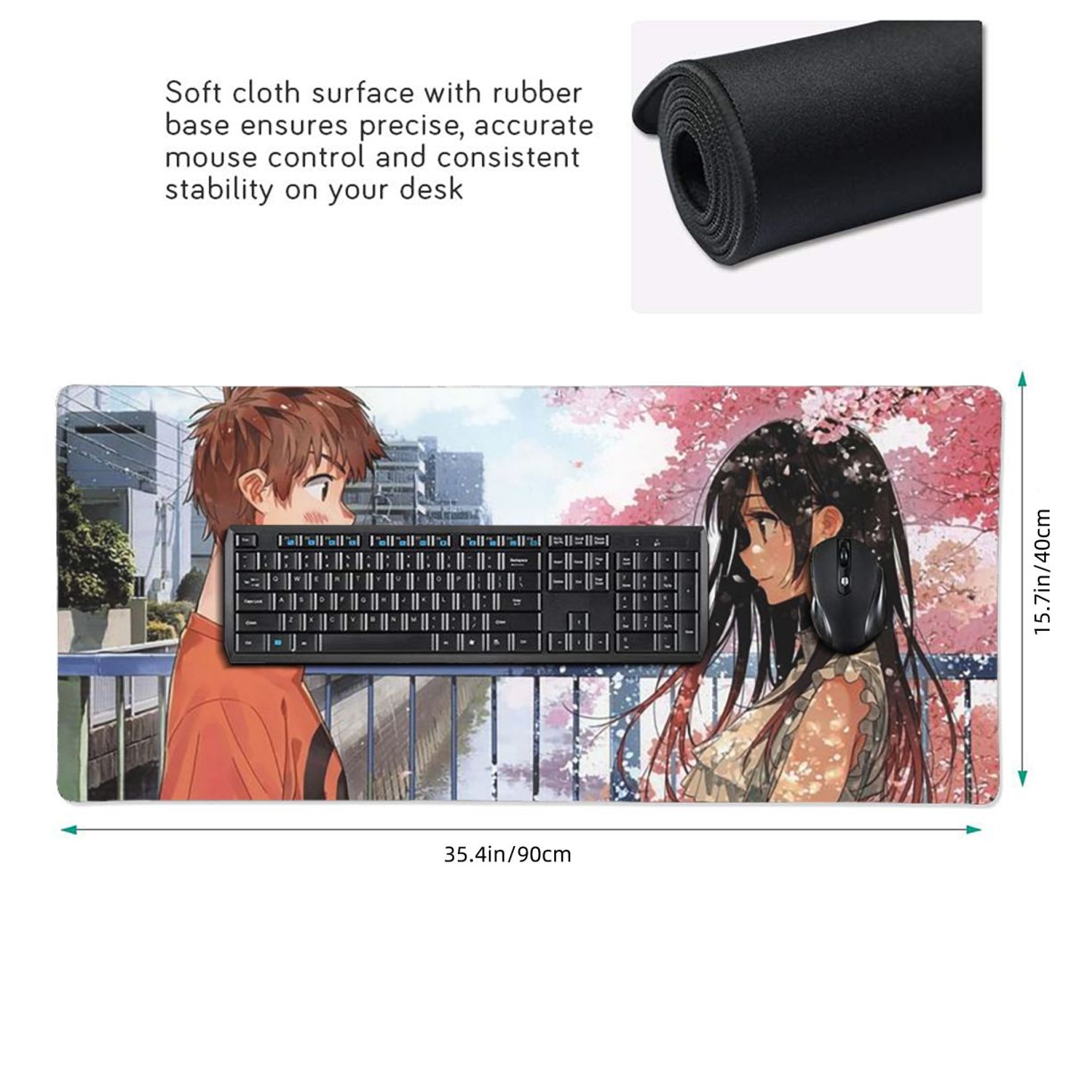 Anime Rent A Girlfriend Large  - Gaming Accessories Rent review and price