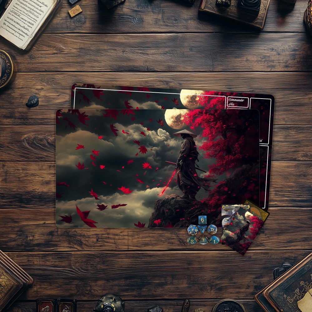 TCG Playmat,Mysterious Samurai - Gaming Accessories Gamestop review and price