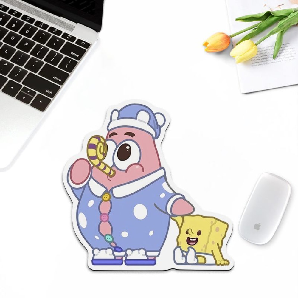 Cute SpongeBob Shaped Mouse Pa - Gaming Accessories Girly review and price
