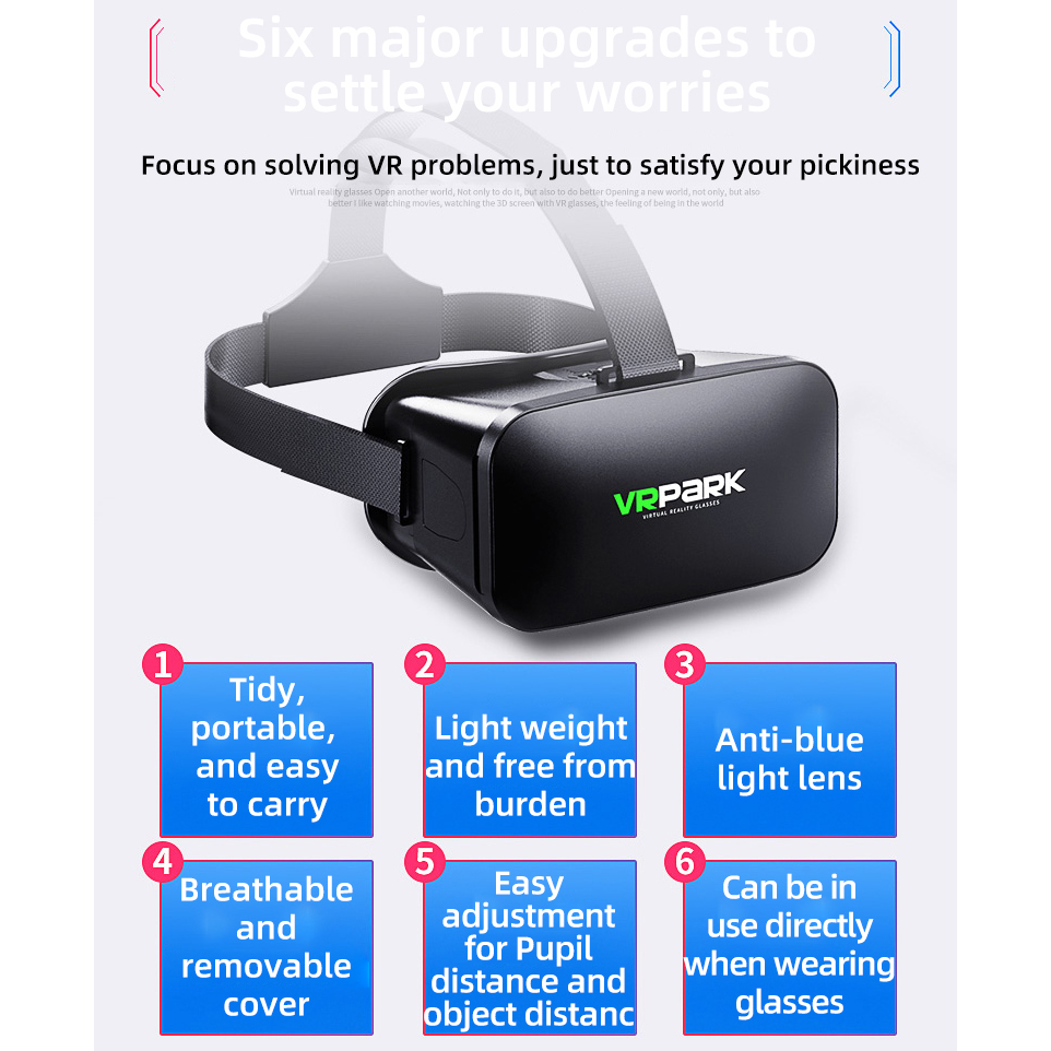 Virtual Reality Helmet VR Glas - Gaming Accessories 10 Year Old review and price