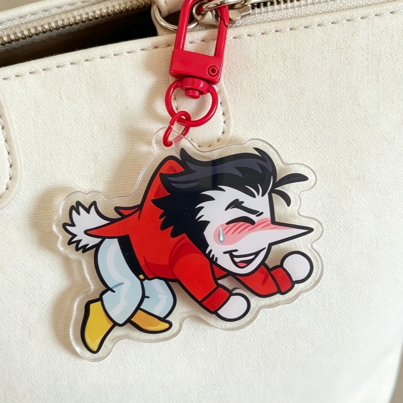 Cute Spamton Acrylic Keychain  - Gaming Accessories Girly review and price
