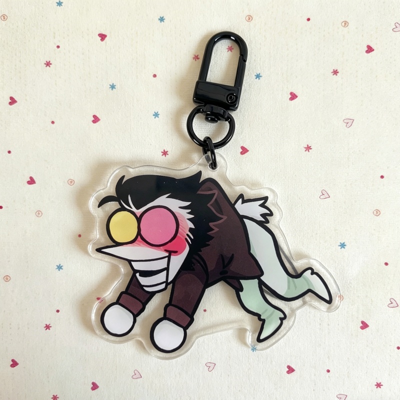 Cute Spamton Acrylic Keychain  - Gaming Accessories Girly review and price