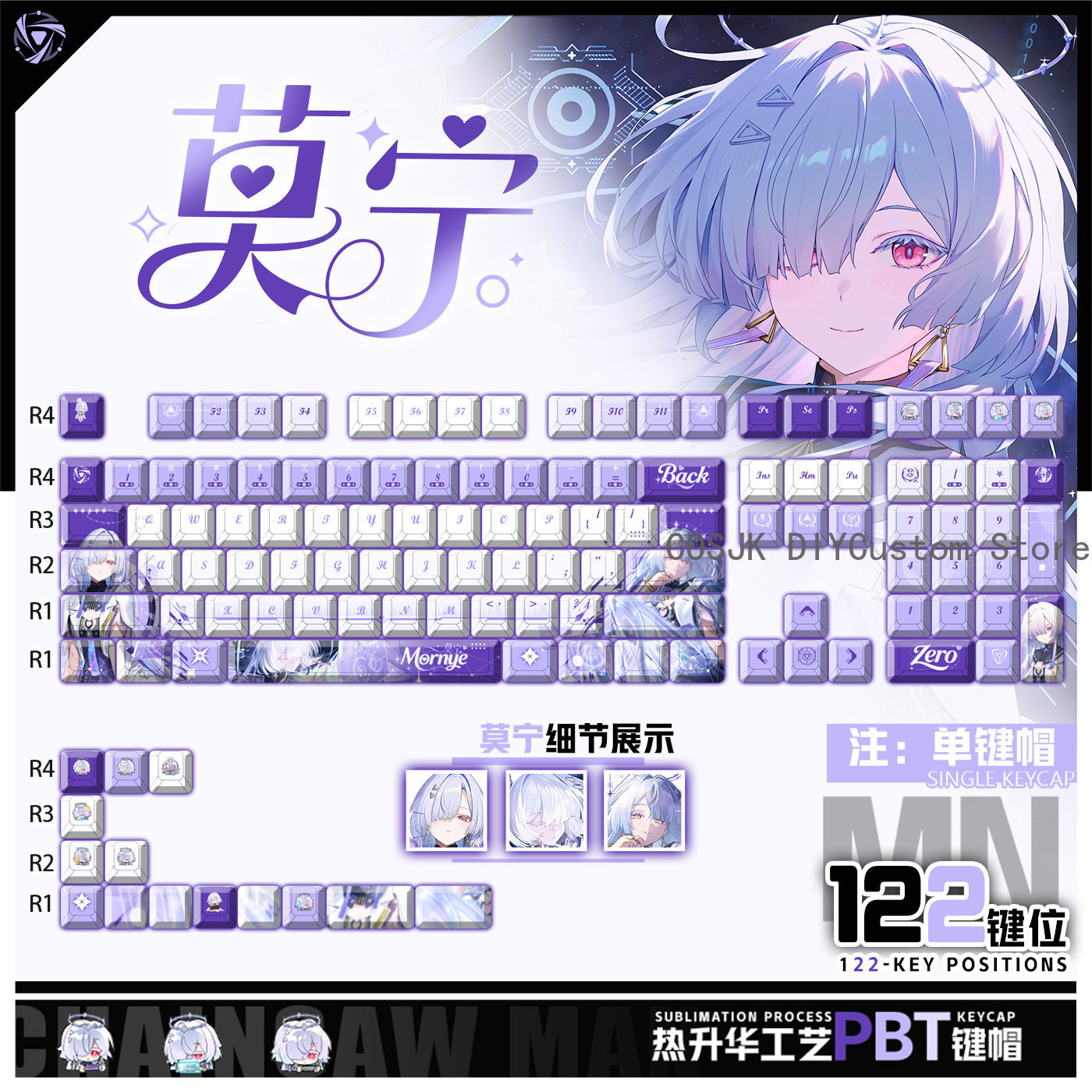 122 Keys Anime Mornye Wutherin - Gaming Accessories Gamestop review and price