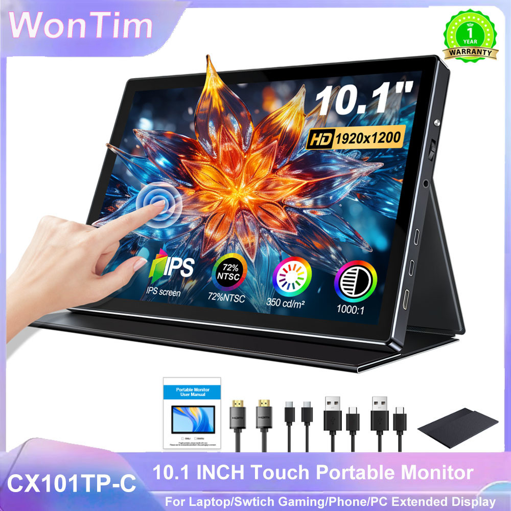 10.1 inch touch display 1920X1 - Gaming Accessories Monitor review and price
