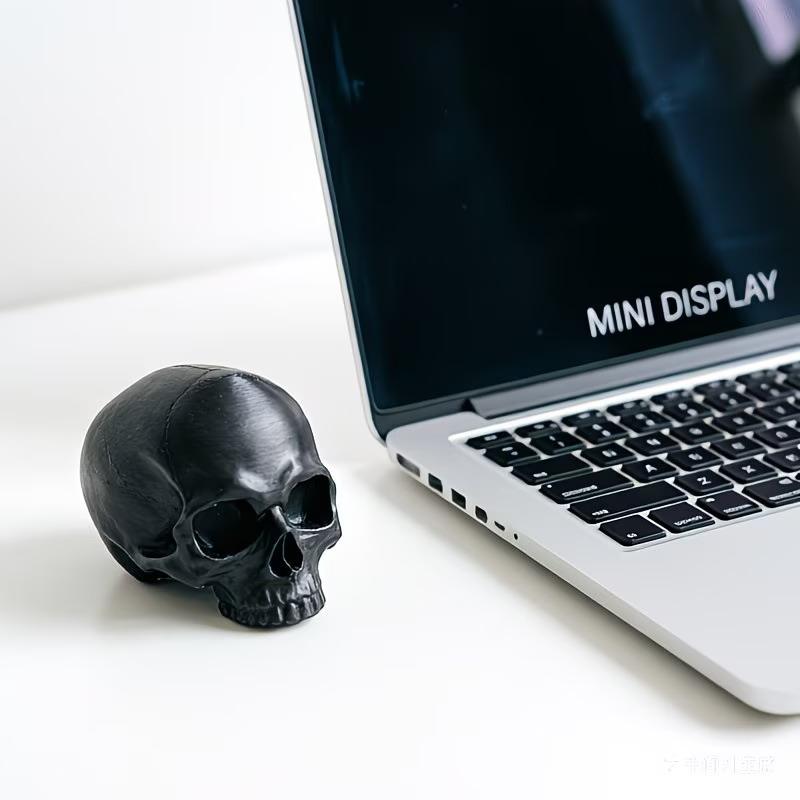 Skull Head Monitor Decoration, - Gaming Accessories Monitor review and price